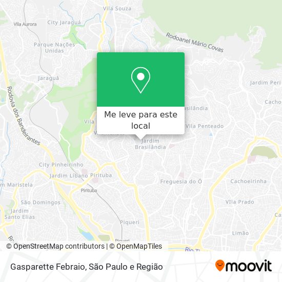 Gasparette Febraio mapa