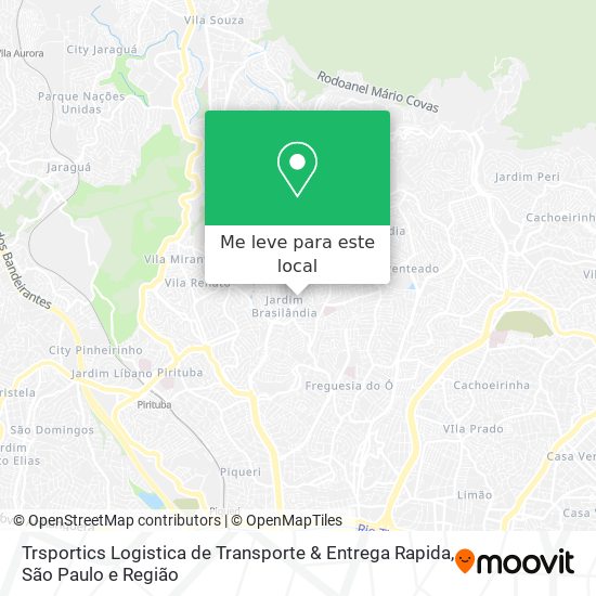 Trsportics Logistica de Transporte & Entrega Rapida mapa