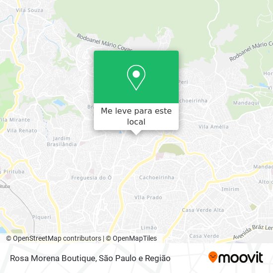 Rosa Morena Boutique mapa