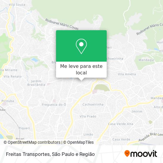 Freitas Transportes mapa