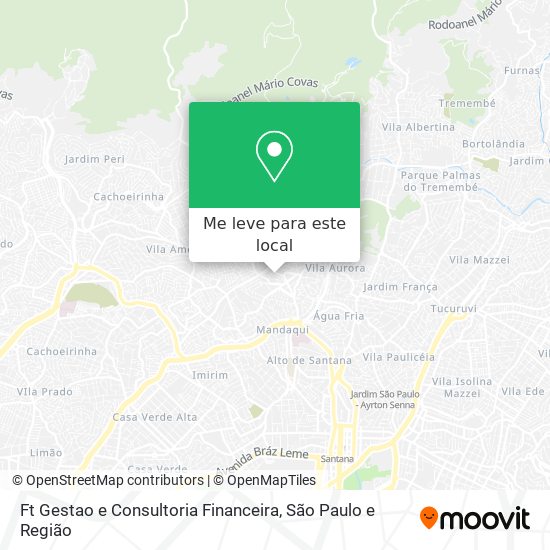 Ft Gestao e Consultoria Financeira mapa