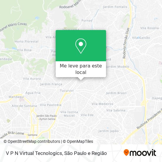 V P N Virtual Tecnologics mapa