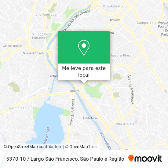 5370-10 / Largo São Francisco mapa
