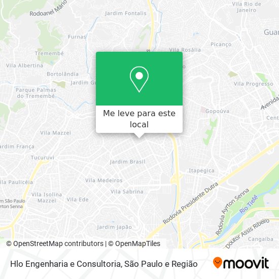 Hlo Engenharia e Consultoria mapa