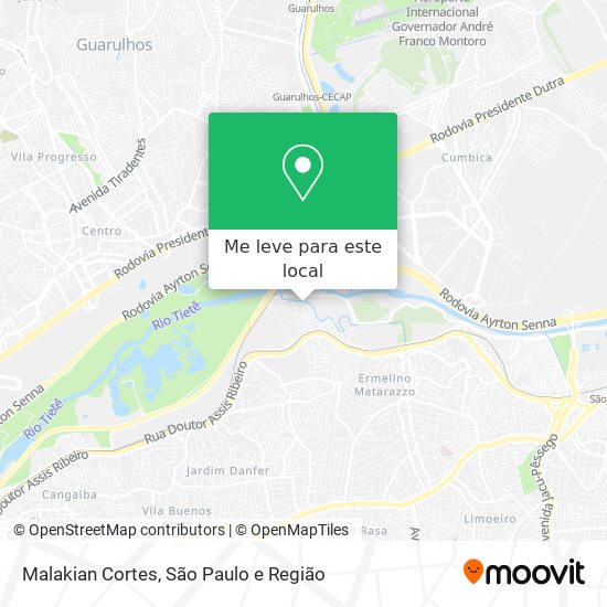 Malakian Cortes mapa