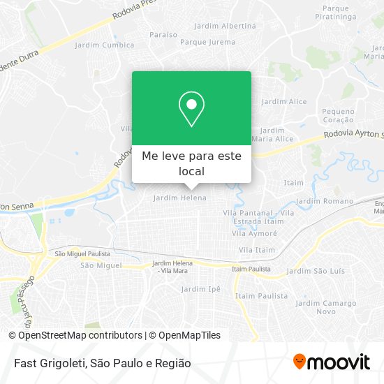 Fast Grigoleti mapa