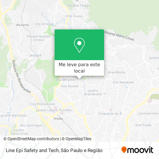 Line Epi Safety and Tech mapa