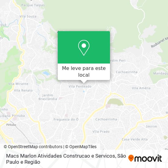 Macs Marlon Atividades Construcao e Servicos mapa