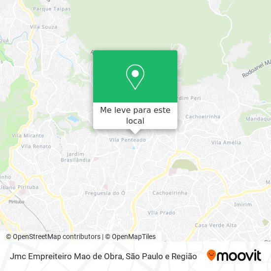 Jmc Empreiteiro Mao de Obra mapa