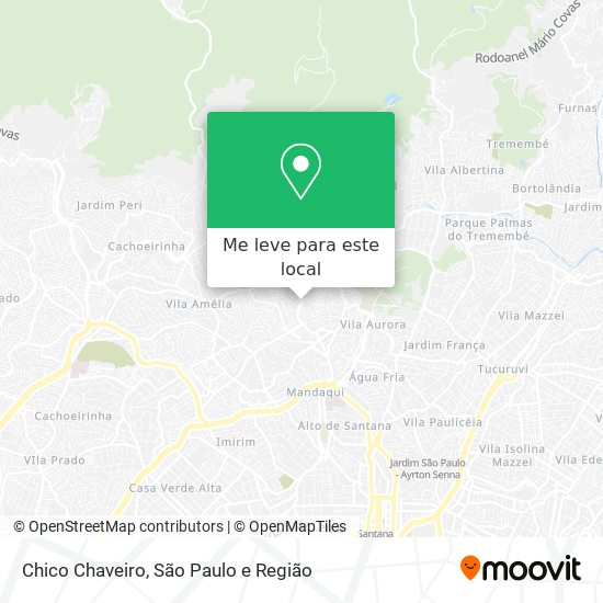 Chico Chaveiro mapa