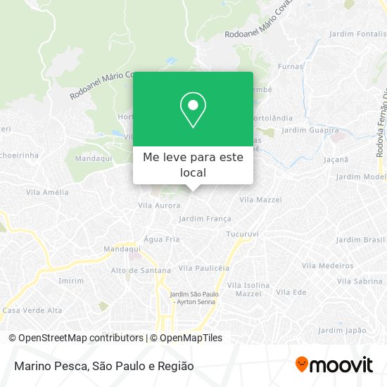 Marino Pesca mapa