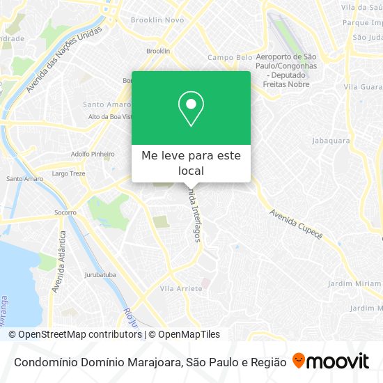 Condomínio Domínio Marajoara mapa