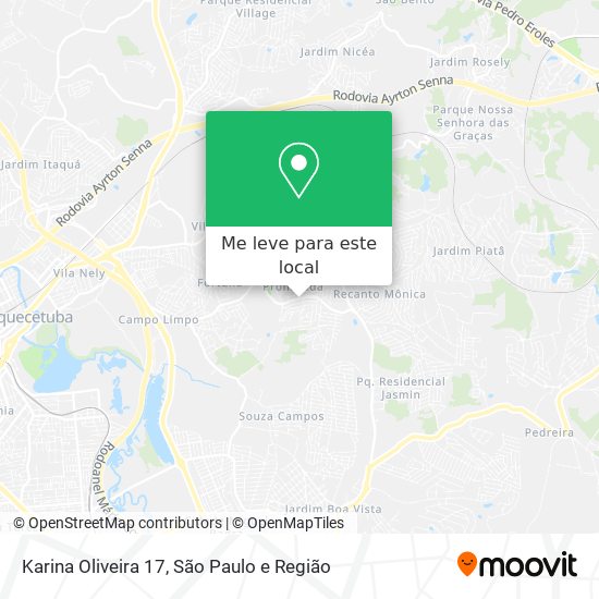 Karina Oliveira 17 mapa