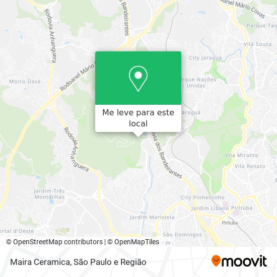 Maira Ceramica mapa