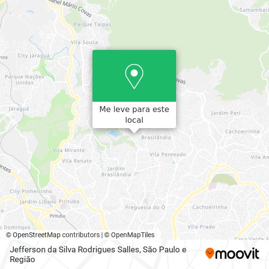 Jefferson da Silva Rodrigues Salles mapa