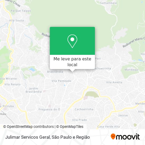 Julimar Servicos Geral mapa