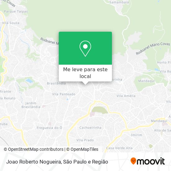 Joao Roberto Nogueira mapa