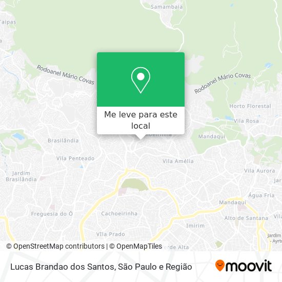 Lucas Brandao dos Santos mapa