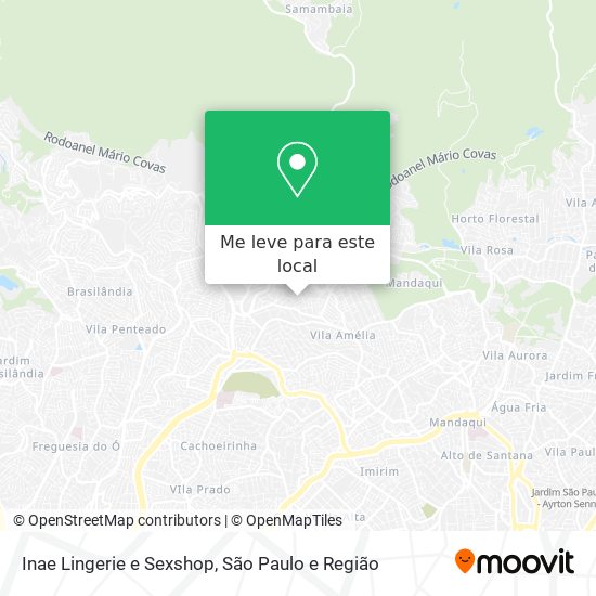 Inae Lingerie e Sexshop mapa