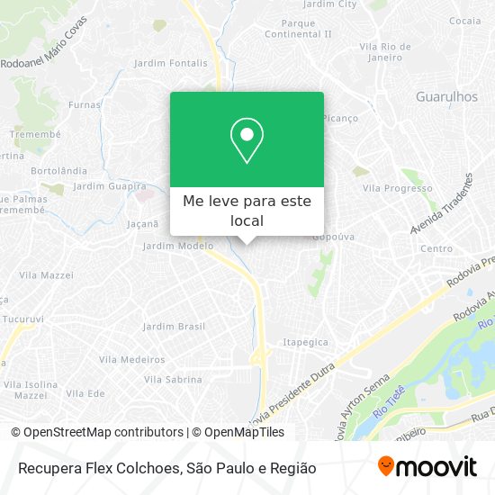 Recupera Flex Colchoes mapa