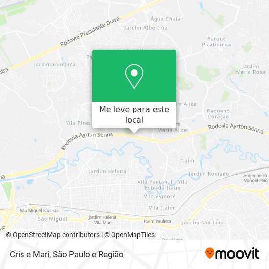 Cris e Mari mapa