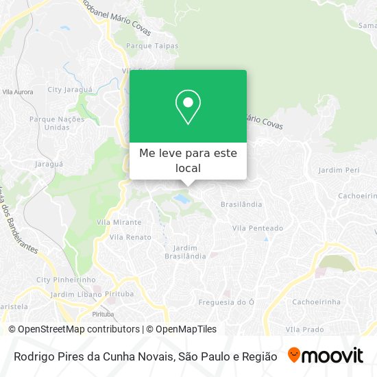 Rodrigo Pires da Cunha Novais mapa