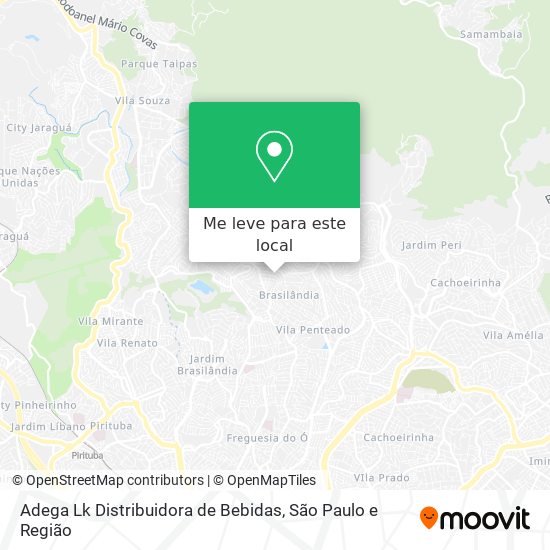 Adega Lk Distribuidora de Bebidas mapa