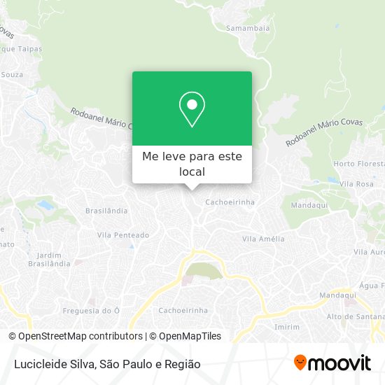 Lucicleide Silva mapa