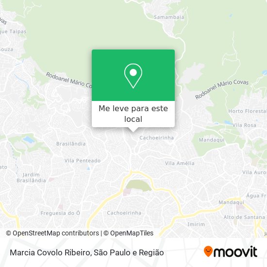 Marcia Covolo Ribeiro mapa