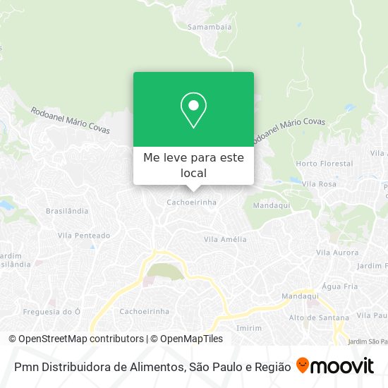 Pmn Distribuidora de Alimentos mapa