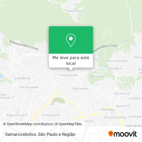 Samarcosbolos mapa