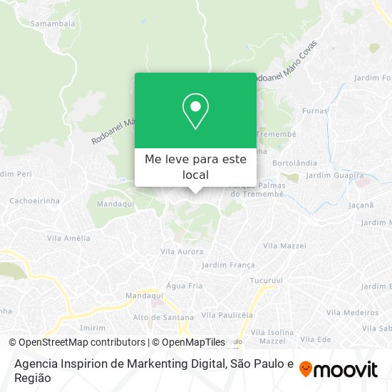 Agencia Inspirion de Markenting Digital mapa