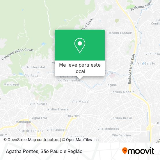 Agatha Pontes mapa