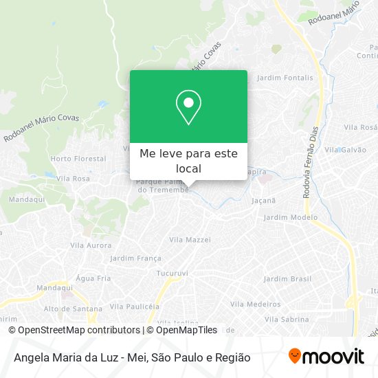 Angela Maria da Luz - Mei mapa