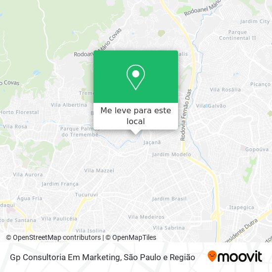 Gp Consultoria Em Marketing mapa