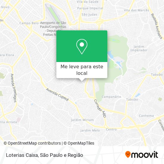 Loterias Caixa mapa