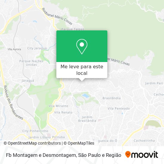 Fb Montagem e Desmontagem mapa