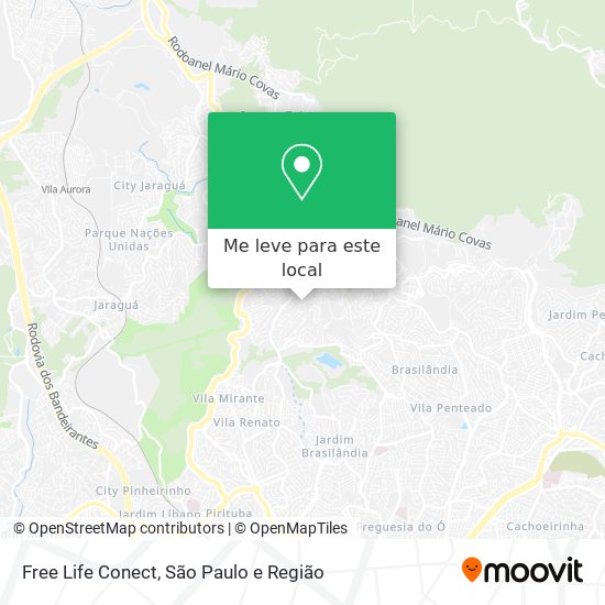 Free Life Conect mapa
