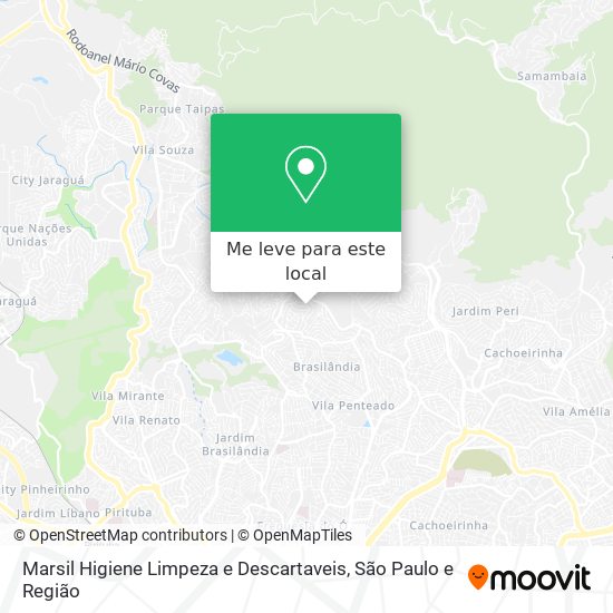 Marsil Higiene Limpeza e Descartaveis mapa
