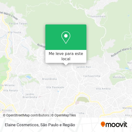 Elaine Cosmeticos mapa