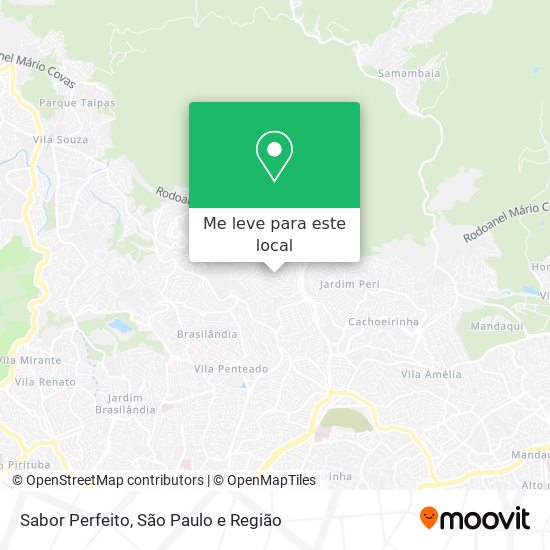 Sabor Perfeito mapa