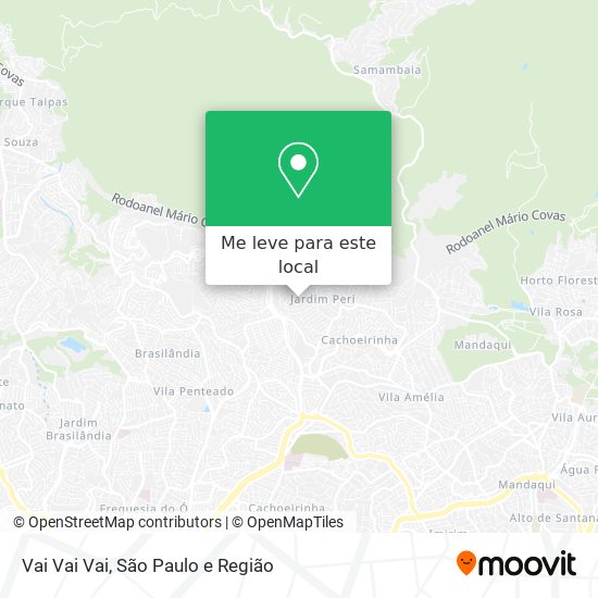 Vai Vai Vai mapa