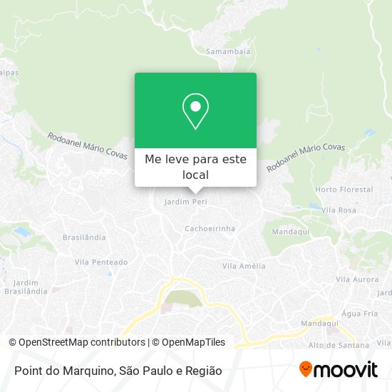 Point do Marquino mapa