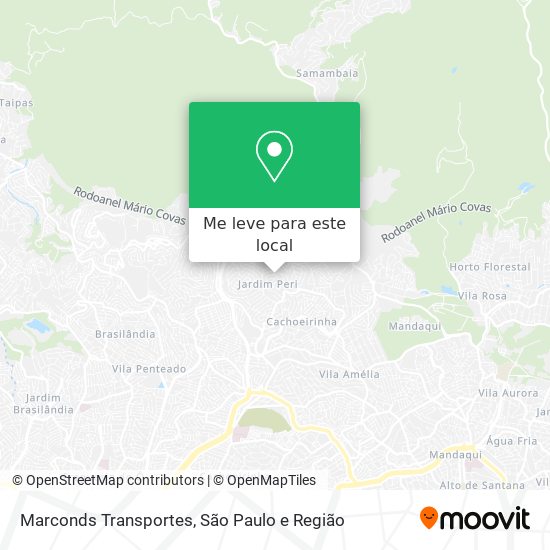 Marconds Transportes mapa