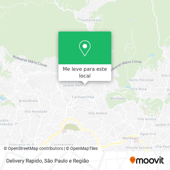 Delivery Rapido mapa