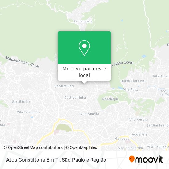 Atos Consultoria Em Ti mapa