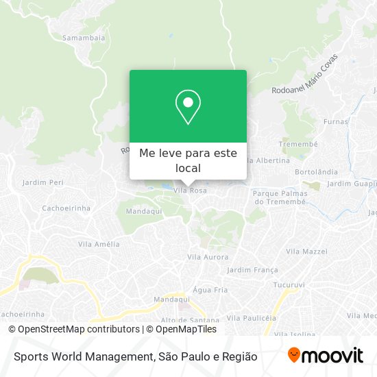 Sports World Management mapa