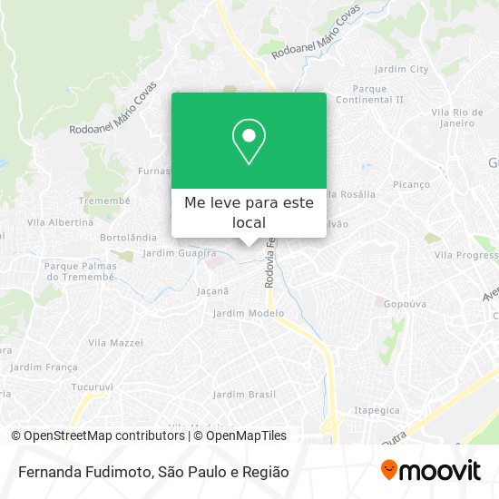 Fernanda Fudimoto mapa