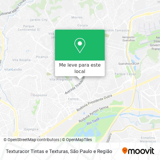 Texturacor Tintas e Texturas mapa