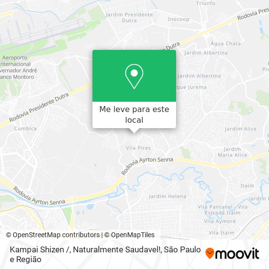 Kampai Shizen /, Naturalmente Saudavel! mapa